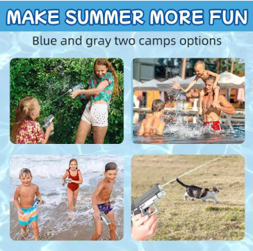 M1911 Water Guns Pistol Toy Squirt Guns, Summer Pool Beach Shooting Games Outdoor Toys, Water Blaster Pistol for Kids Adult